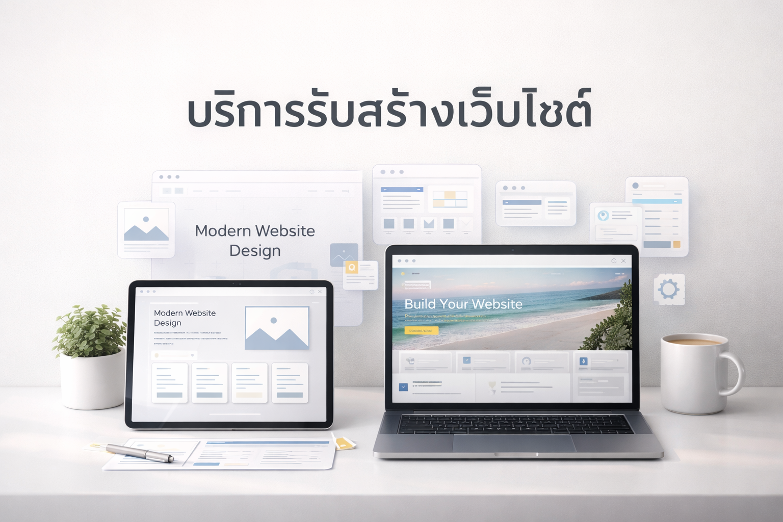 บริการรับสร้างเว็บไซต์