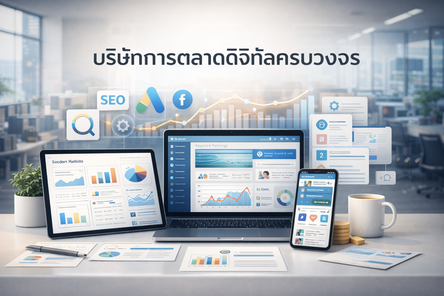 บริษัทการตลาดดิจิทัลครบวงจร